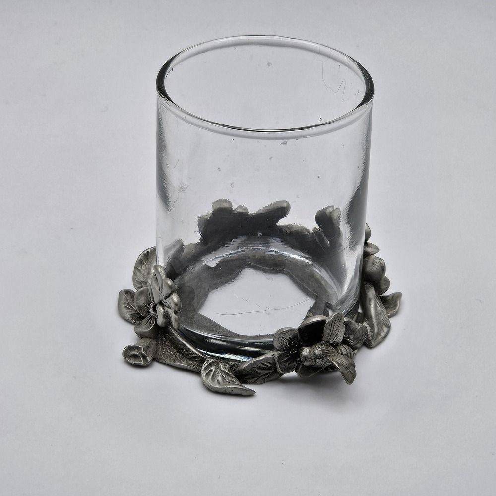 Vintage Bee Pewter Votive Holder 1992 Seagull Etain Zinn Canada Candle Diecast